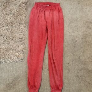 PINK Victoria's Secret Red Jogger Shoes